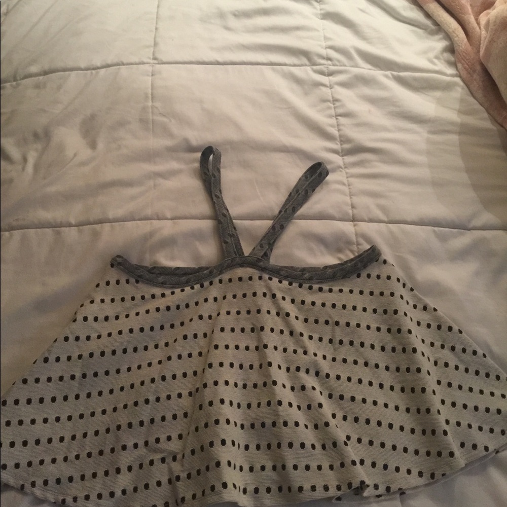 Anthropologie Polka Dot Tank Top